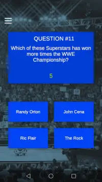 WWE Quiz Ultimate - WWE Fan Trivia & Quiz Game Screen Shot 7