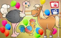 Puzzle for kids - Animal games Screen Shot 5