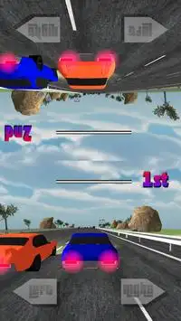 Split Screen Racer Multiplayer Screen Shot 10