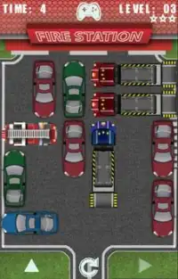 Unblock Fire Truck Car Traffic Screen Shot 4