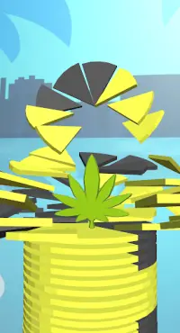 Stack Ball Cannabis Ganja Weed Game Screen Shot 5