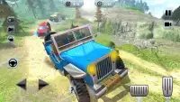Simulador de conducción todoterreno Jeep 4x4: cond Screen Shot 6