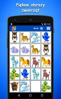 Zwierzęta - gra pamięciowa dla dzieci Screen Shot 0
