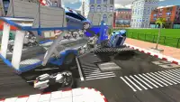 Police Robot Bike Truck Sim Screen Shot 4