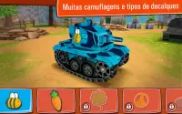 Toon Wars: Jogos de Tanques Multiplayer Grátis Screen Shot 3