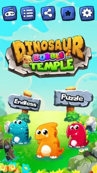 Dinosaur Bubble Temple Screen Shot 0