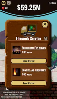 Idle Firework Shop - clicker game Screen Shot 6