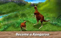 Kangaroo Family Simulator - hop para a Austrália! Screen Shot 0