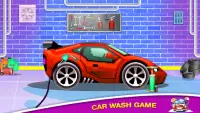 किड्स फन कार वॉश: कार गेम्स Screen Shot 2