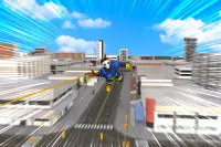 Flying Stickman Rope Hero 3D Screen Shot 1