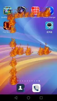 Ogień Ekran 2 Screen Shot 0