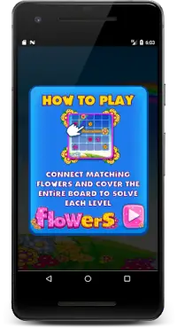 Flowers Connect Puzzle JUEGO Screen Shot 4