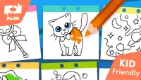 Coloring games for kids 2-6 Screen Shot 2