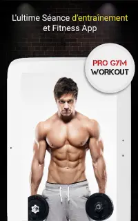 Entraînement Pro Gym (Gym Workouts & Fitness) Screen Shot 0