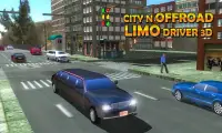 Miasto n Off road Limo kierowc Screen Shot 0