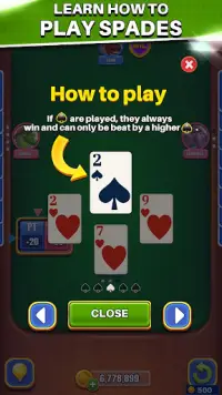 Spades Saga: Offline Card Game Screen Shot 2