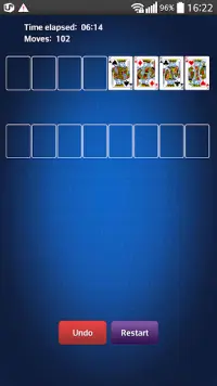 Einfache Freecell Spiel Screen Shot 5