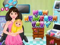 Newborn bayi perempuan games Screen Shot 0