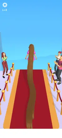 Hair Runner Rush Challenge 3D Screen Shot 0