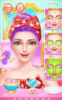 Princess PJ Party Makeover Spa Screen Shot 9