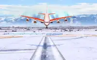 Snow Cargo Jet Landing 3D Screen Shot 7