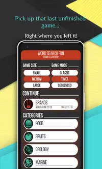 Word Search Fun - Word Game Screen Shot 5