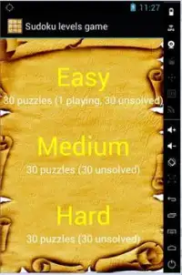 Sudoku  puzzles Advanced Screen Shot 1