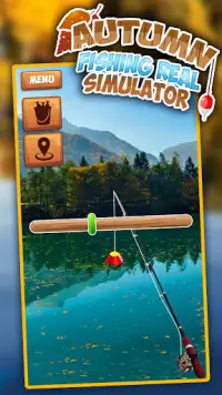 Autumn Fishing Real Simulator Screen Shot 1