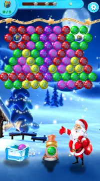 New Santa Christmas Bubble Shooter Screen Shot 2