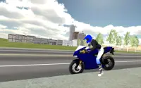 Motosiklet sürücüsü 3D Screen Shot 3