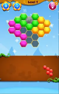 Hexagon Puzzle Game - Hardest triangle challenge Screen Shot 2