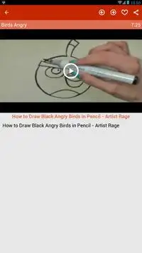 How Draw Bird Angry Screen Shot 3