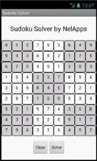 Sudoku Solver Screen Shot 2