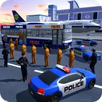 👮 Cop Coach Bus Driving Games : Real Police Games Screen Shot 7