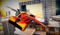 Sport Car Flying Simulator pro Screen Shot 1