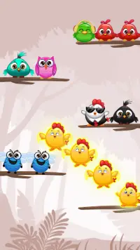 Bird Sort - Smart Puzzle Screen Shot 2