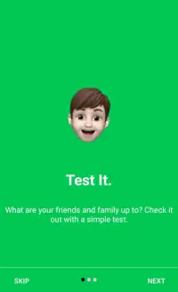Test It : A fun test app for you and your friends. Screen Shot 0