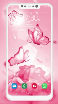 Love Pink Wallpaper Screen Shot 9