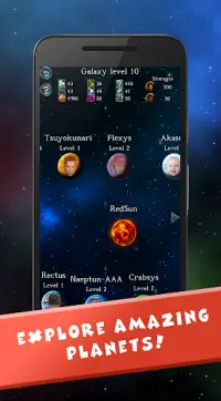 Gachimuchi in Space: IDLE RPG Screen Shot 2