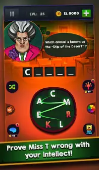 Scary Teacher : Addictive Word Game Screen Shot 7