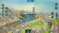 Uphill Offroad Bus Driving Simulator: Mountain Bus Screen Shot 7