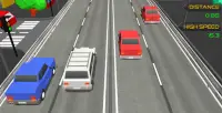 Blocky Cars Rush Drive Screen Shot 6