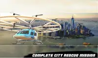 Volocopter: Police Helicopter City Rescue Screen Shot 0