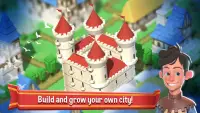 Crafty Town - Merge Kingdom Builder. Estrategia Screen Shot 2