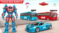 Bus Robot Car War - Robot Game Screen Shot 4