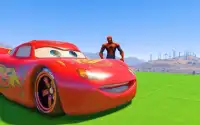 Superhero Queen Car:Lightning GT Car Racing Stunts Screen Shot 5