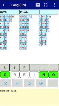 Word Scramble Game - relaxing and challenging game Screen Shot 4