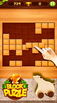 wood block puzzle Screen Shot 1