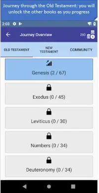 Bible Journey Trivia Game Screen Shot 2