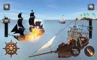 Karibische Meer outlaw Piratenschiff Schlacht 3D Screen Shot 9